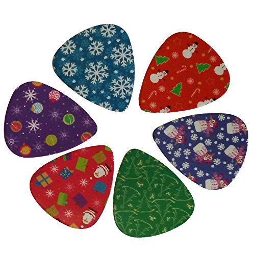 Christmas Guitar Picks 12 Pack New8Store