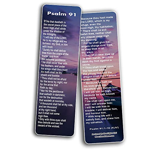 Psalm 91 Bookmarks KJV