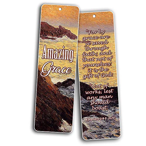 Your Grace is Enough Scripture Bookmarks (KJV) (30-Pack) - Handy Bible Verses Perfect for Daily Encouragement