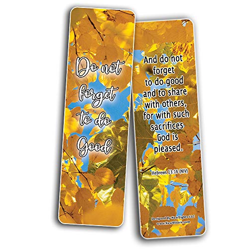 We Make a Difference in Others Memory Verses Bookmarks