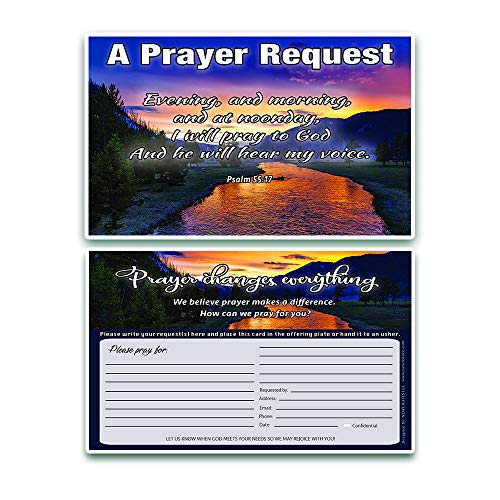 Prayer Request Cards - NEPC1042 Nature