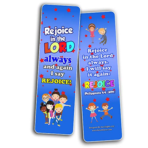 Amazing Grace Bible Bookmarks for Kids Boys Girls (60-Pack) - Easter Basket Stuffers Sunday School Children Ministries VBS Vacation Bible School