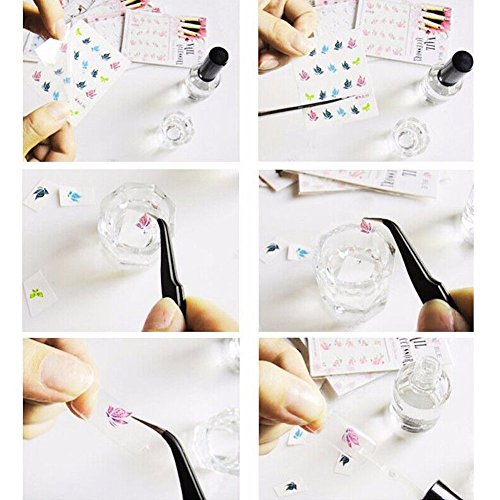 New8Beauty Nail Art Stickers Decals (50-Pack)