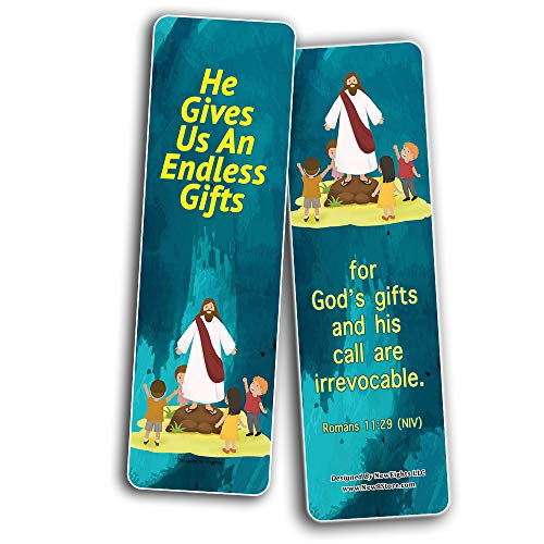 Popular Bible Verses about Eternal Life Salvation Bookmarks Cards