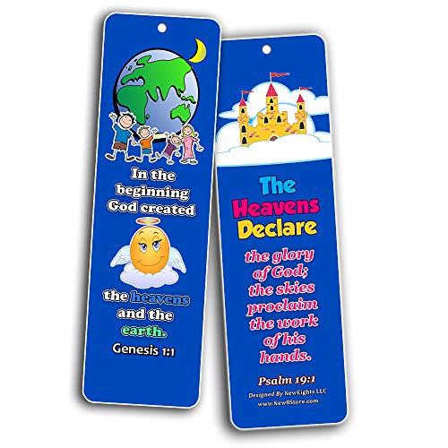 Powerful God Memory Verse Bookmarks (30-Pack) - Handy Memory Verses for Kids Perfect for Children?s Ministries and Sunday Schools