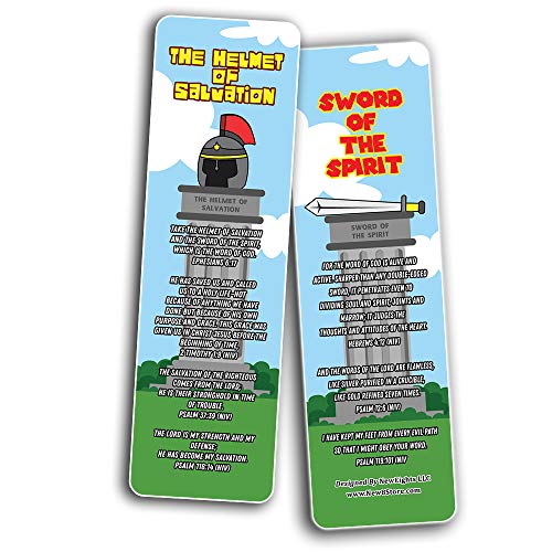 Armor of God Bookmarks and Stickers for Kids