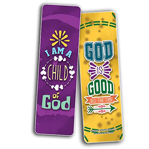 Inspirational Encouragement Christian Quotes Bookmarks Series 3 (30-Pack) - Stocking Stuffers for Boys Girls - Children Ministry Bible Study Church Supplies Teacher Classroom Incentives Gift