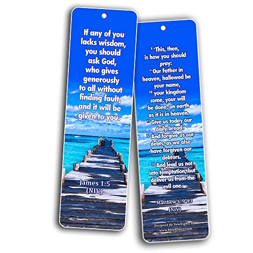 Bible Texts to Strengthen Prayer Life Bookmarks (60-Pack)