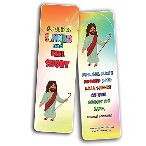We all sinned in the sight of God Memory Verses Bookmarks
