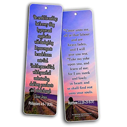 Bible Verses About Healing KJV (30-Pack) - Perfect Giftaway for Sunday Schools and Ministries