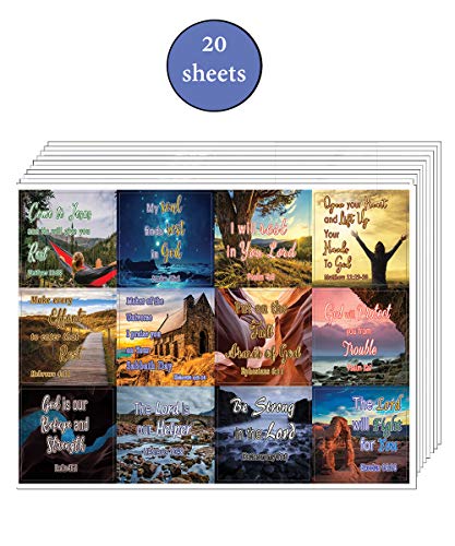 Trust in God's Protection and Renewal (20-Sheet) - Great Giftaway Stickers for Ministries