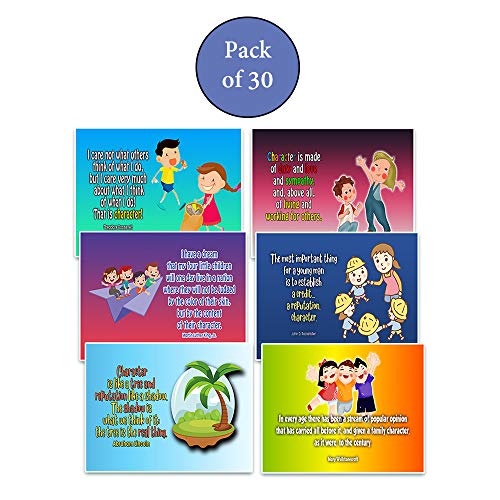 Christian Learning Quotes: Developing Character Postcards (30-Pack)