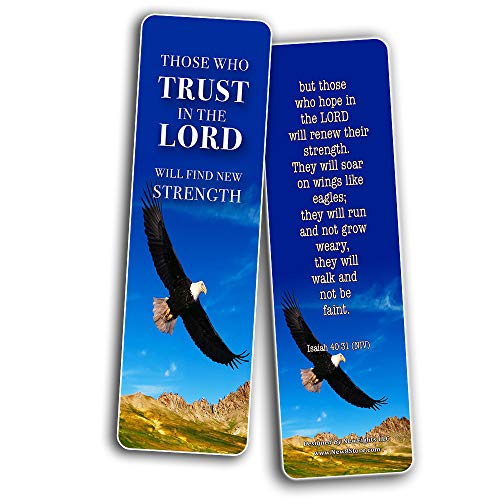 Scriptures Cards - Powerful Scriptures On Faith, Hope, Love and More (30 Pack) - VBS Sunday School Easter Baptism Thanksgiving Christmas Rewards Encouragement Motivational Gift