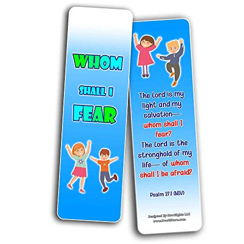 Confidence Building Scriptures for Kids Bookmarks (30-Pack)