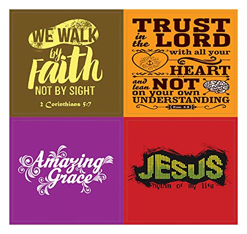 Jesus Stickers (20-sheets) - Great Giftaway Stickers for Ministries