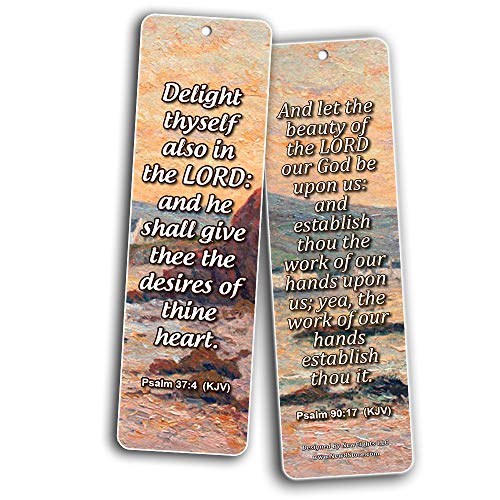 SCRIPTURES BOOKMARKS TO ENCOURAGE MEN AND WOMEN (KJV) (60-Pack) - Compilation of Motivational Bible Verses
