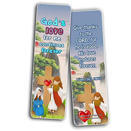 Christian Bookmarks for Kids - Encouraging God's Promises