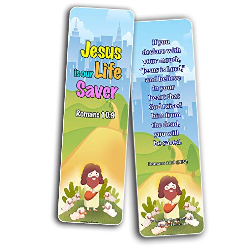 Thankful Bible Verses Bookmarks for Kids (60 Pack) - Bible Verses About Gratitude That Are Simple and Easy for Kids to Memorize