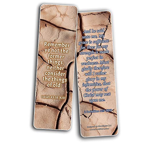 KJV Uplifting Healing Scriptures For The Brokenhearted Bookmarks (30-Pack)