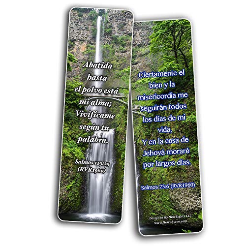 Spanish Life Giving Bible Verses Bookmarks (30-Pack)