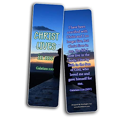 Love and Grace of God Scriptures Bookmarks (30 Pack) - Well Designed and Easy To Memorize Bible Verses - Stocking Stuffers Adoration Devotional Bible Study - Church Ministry Supplies Classroom Gifts