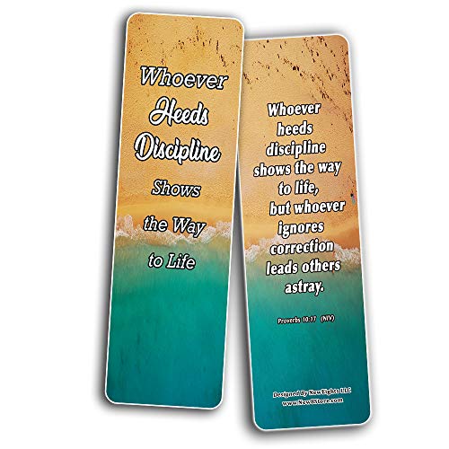 Shows True Obedience To God Memory Verses Bookmarks (30-Pack) - Handy Reminder About How to Show True Obedience To God