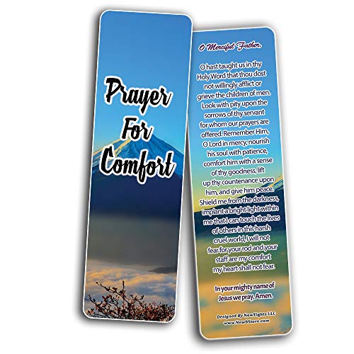 Prayers for Healing During Difficult Time Bookmarks