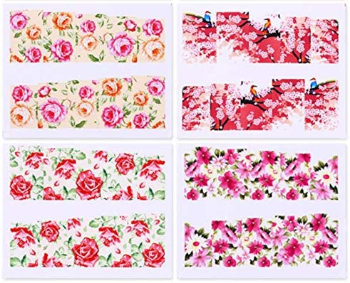 New8Beauty Nail Art Stickers Decals Series 3 (48-Pack)