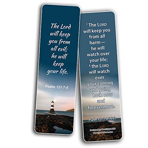 Trusting God with Your Life Christian Bookmarks (60-Pack) - Perfect Giftaway for Ministries and Sunday Schools