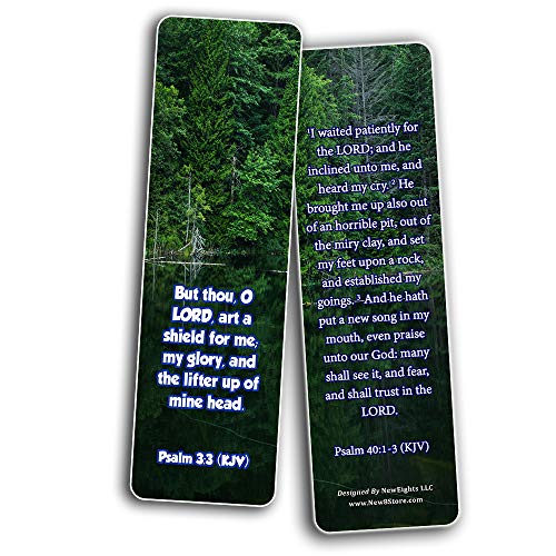 KJV Encouraging Scriptures for Those Overcoming Depression Bookmarks (60-Pack)