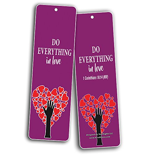 Kids Religious Bookmarks Cards (30-Pack)- Christian Character Building Bible Scriptures - Encourage Good Behavior - for Sunday School Homeschooling VBS Camp Bible Journaling Wall Decor Gift