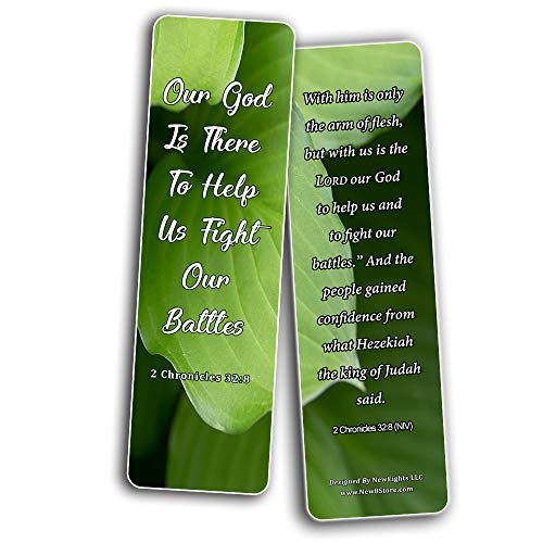 Memory Verse About Confidence In Christ Bookmarks (60-Pack) - Perfect Giveaway for Ministries