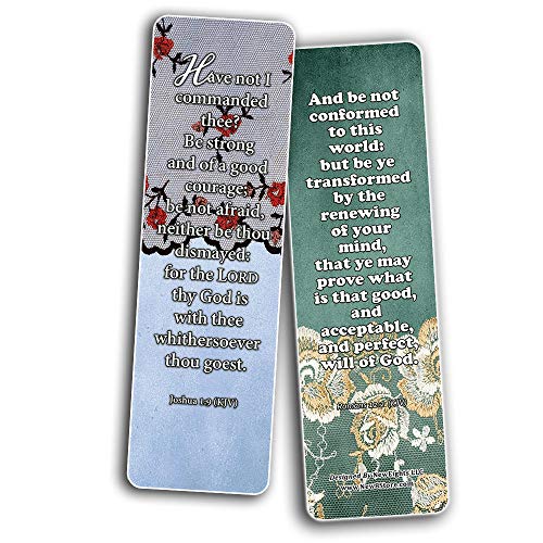 Vintage Favorite KJV Scriptures Bookmarks for Women