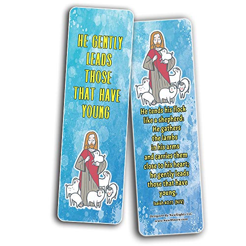 Popular Bible Verses about The Lord Is My Shepherd Bookmarks Cards