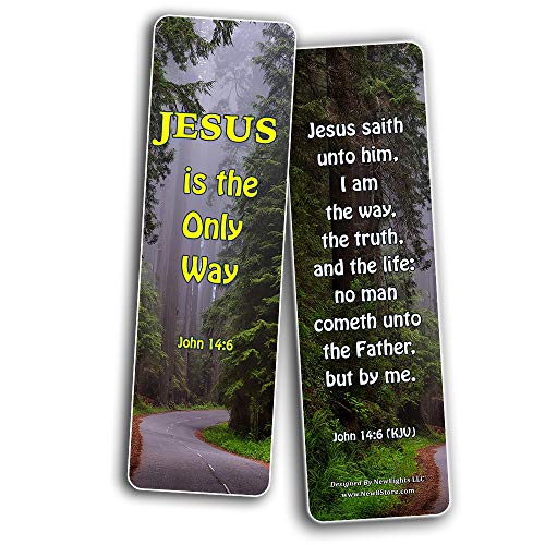 Jesus is the Way KJV Bookmarks Cards