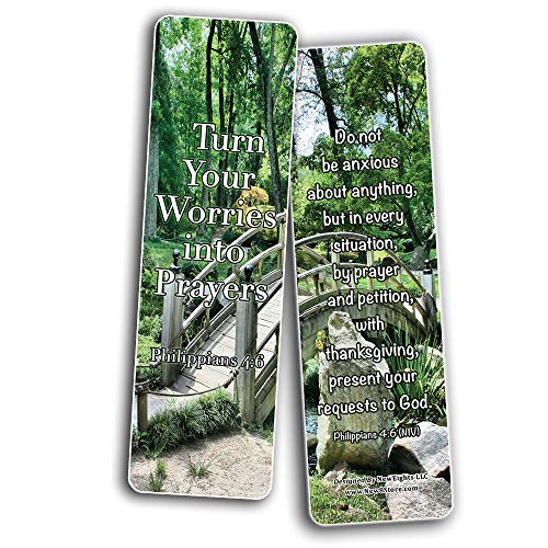 Favorite Prayer Bible Promises Bookmarks (60-Pack) - Perfect Gift Away for Sunday Schools