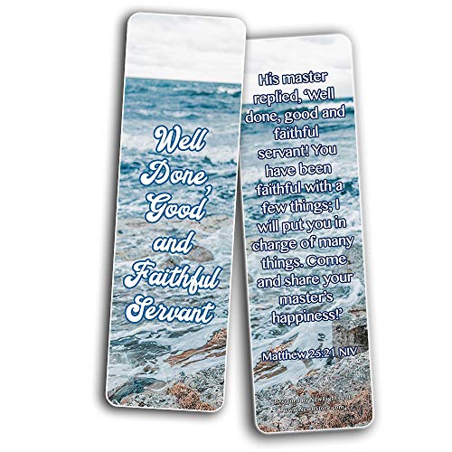 Encouraging Scriptures Bookmarks About Rewards For Obeying God (60-Pack)