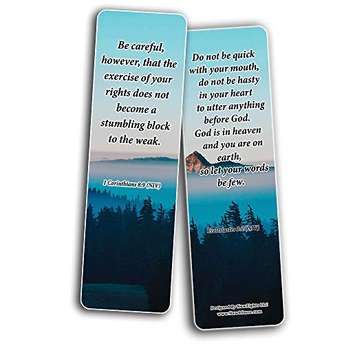 Knowing Your Limitations Bible Bookmarks