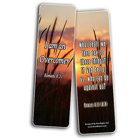 KJV Bible Verses to Soothe Your Soul Bookmarks Cards (30-Pack)
