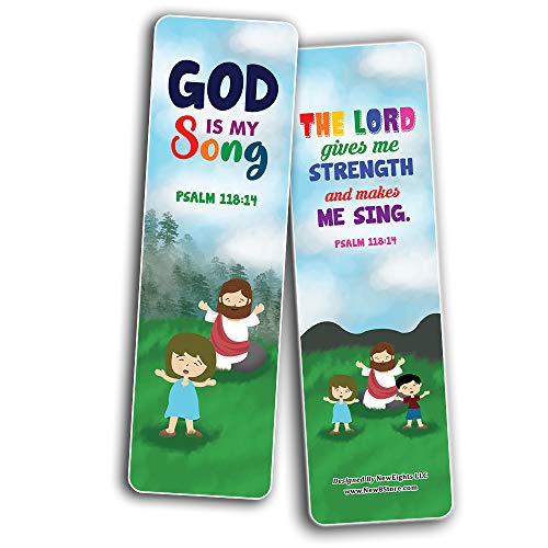 Knowing God Christian Bookmarks Cards (30-Pack) - Stocking Stuffers for Boys Girls - Children Ministry Bible Study Church Supplies Teacher Classroom Incentives Gift