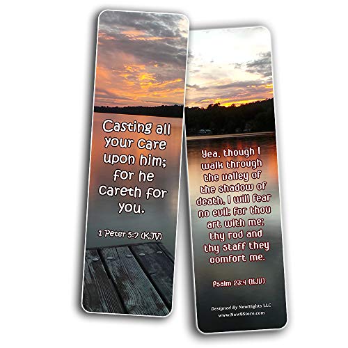 KJV Encouraging Scriptures for Those Overcoming Depression Bookmarks (60-Pack)