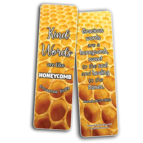 Kind Words are Like Honeycomb Bookmarks