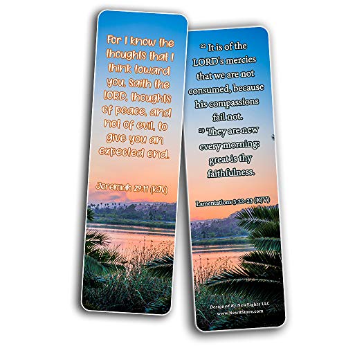KJV Life Giving Bible Verses Bookmarks Cards (12-Pack)