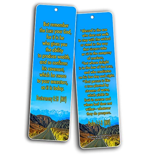 Success Bible Verses Bookmarks NIV (30-Pack) - Great Bible Text Compilation About Success in Bible Perspective