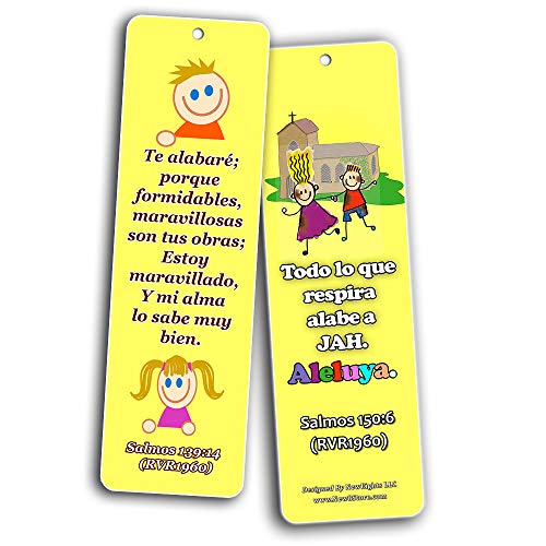 Spanish Powerful God Memory Verse RVR1960 Bookmarks (30-Pack)