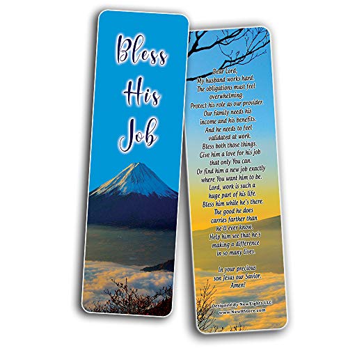 A Prayer for My Husband Bookmarks (30-Pack) - Handy Prayer for Husbands