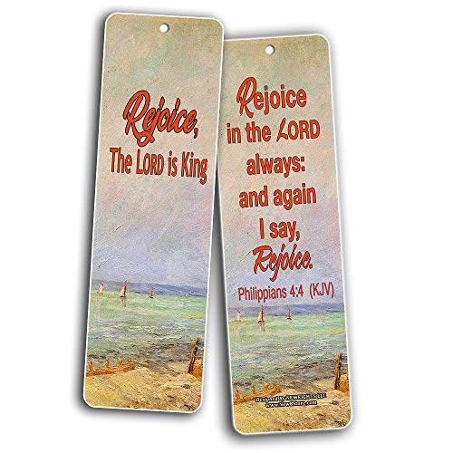 Be Still My Soul Christian Bookmarks Cards (30-Pack) - A Mighty Fortress is Our God - Religious Gifts to Encourage Men Women Boys Girls Co Worker - Stocking Stuffers - Wall Decor