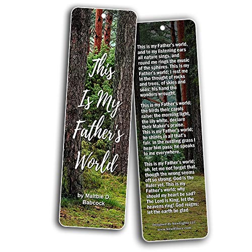 Hymn Bookmarks Series 1 - Amazing Grace (30-Pack) - Great Collection of Hymns Perfect for Gift Giving