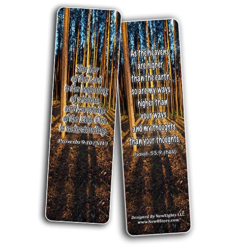 Wisdom Scriptures Cards Bookmarks (30-Pack)