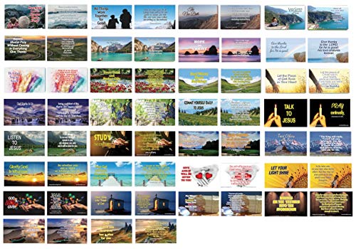 Daily Devotional Topical Bible Verses NIV Flashcards (120 Pack) - Perfect Giveaways for Sunday Schools and Ministries